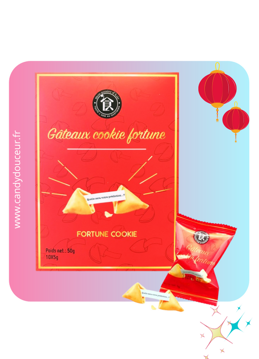 Biscuits Fortune Cookies (une boîte x10)