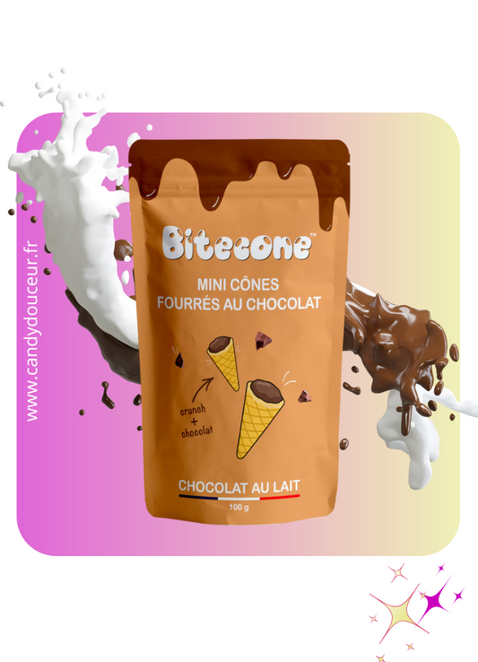 Bitecone Cônes Chocolat au Lait